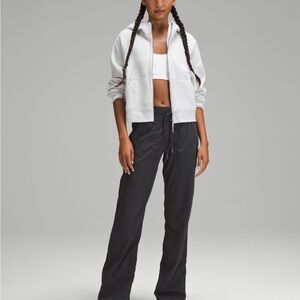 Graphite Gray Dance Studio Mid Rise Pant Lululemon Size 8